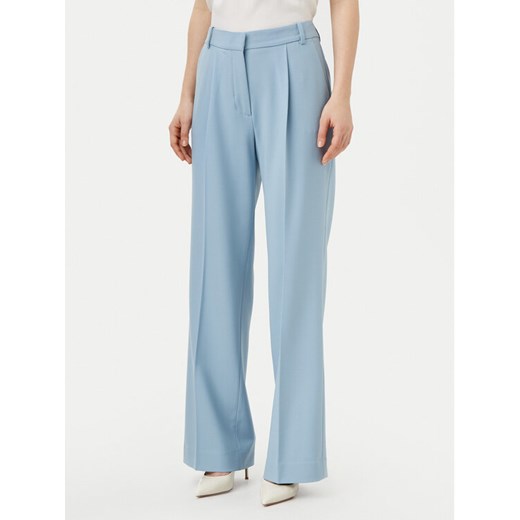 Calvin Klein Spodnie palazzo K20K207836 Błękitny Wide Leg ze sklepu MODIVO w kategorii Spodnie damskie - zdjęcie 182613145