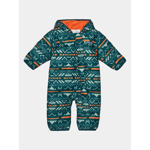 Columbia Kombinezon zimowy Snuggly Bunny™ Bunting 151633 Turkusowy Regular Fit ze sklepu MODIVO w kategorii Kombinezony i kurtki - zdjęcie 182613199
