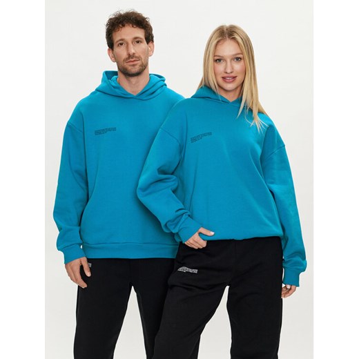Pangaia Bluza Archive 365 Heavyweight Niebieski Loose Fit ze sklepu MODIVO w kategorii Bluzy męskie - zdjęcie 182613238