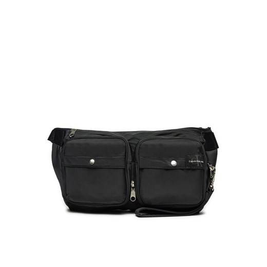 Calvin Klein Jeans Saszetka nerka Packable Messenger Sling30 K50K512573 Czarny ze sklepu MODIVO w kategorii Nerki - zdjęcie 182613307