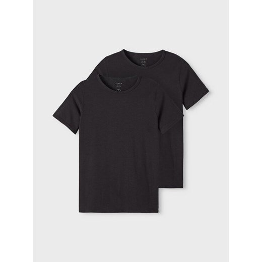NAME IT Komplet 2 t-shirtów 13209164 Czarny Slim Fit ze sklepu MODIVO w kategorii T-shirty chłopięce - zdjęcie 182613309