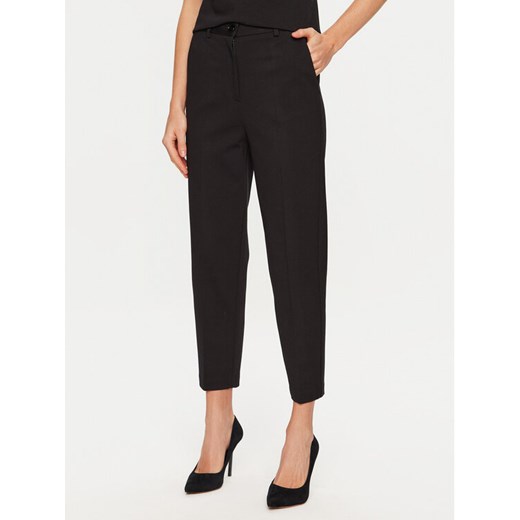 ViCOLO Spodnie materiałowe TS0102 Czarny Regular Fit ze sklepu MODIVO w kategorii Spodnie damskie - zdjęcie 182613326