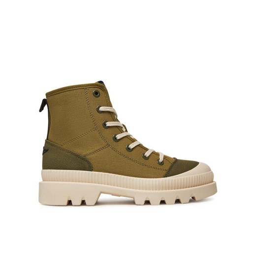 Aeronautica Militare Sneakersy 251SC305DCT354 Zielony ze sklepu MODIVO w kategorii Workery damskie - zdjęcie 182613435