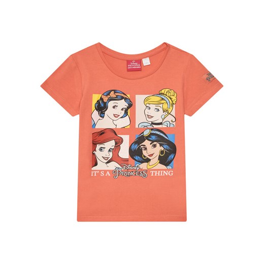 Original Marines T-Shirt DFPV3119CF Pomarańczowy Regular Fit ze sklepu MODIVO w kategorii Bluzki dziewczęce - zdjęcie 182613477