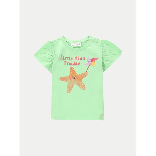 Coccodrillo T-Shirt WC4143202OWN Zielony Regular Fit ze sklepu MODIVO w kategorii Koszulki niemowlęce - zdjęcie 182613528