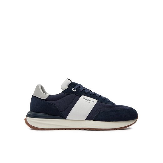 Pepe Jeans Sneakersy Buster Tape PMS60006 Granatowy ze sklepu MODIVO w kategorii Buty sportowe męskie - zdjęcie 182613579