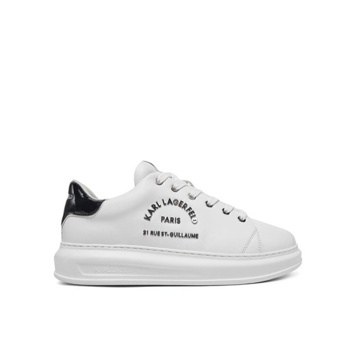KARL LAGERFELD Sneakersy Kapri KL52539K Biały ze sklepu MODIVO w kategorii Buty sportowe męskie - zdjęcie 182613585