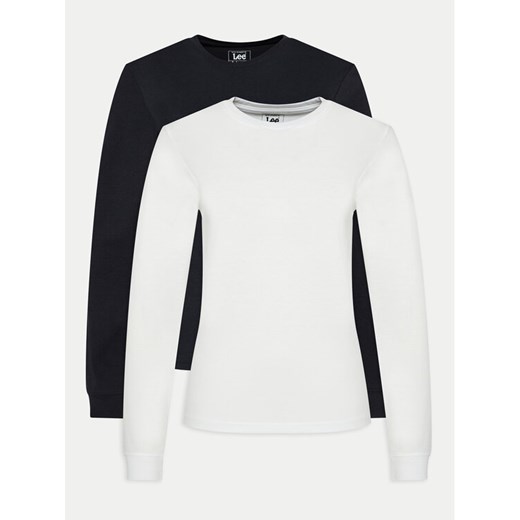 Lee Komplet 2 bluzek 112356761 Kolorowy Regular Fit ze sklepu MODIVO w kategorii Bluzki damskie - zdjęcie 182613596