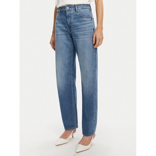 BOSS Jeansy Daelya 50538602 Niebieski Relaxed Fit ze sklepu MODIVO w kategorii Jeansy damskie - zdjęcie 182613618