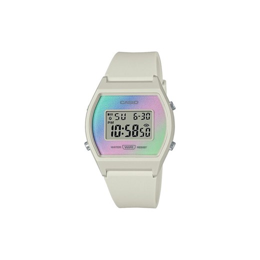 Casio Zegarek LW-205H -8AEF Biały ze sklepu MODIVO w kategorii Zegarki - zdjęcie 182613719