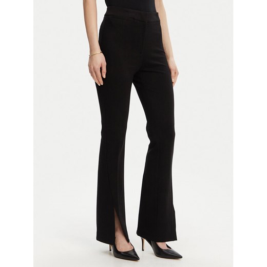 DKNY Spodnie materiałowe P3KKQUEC Czarny Slim Fit ze sklepu MODIVO w kategorii Spodnie damskie - zdjęcie 182613725