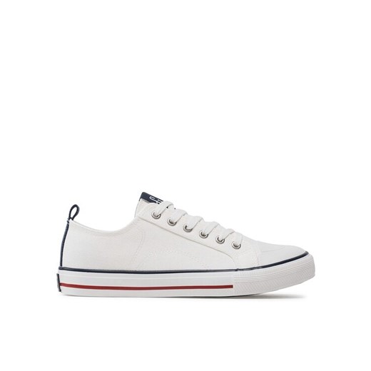Gap Trampki Houston Cvs GAL001F5TWWHITGP Biały ze sklepu MODIVO w kategorii Trampki męskie - zdjęcie 182613737