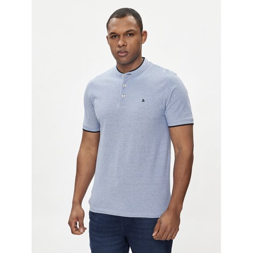Jack&Jones Polo Paulos 12199711 Niebieski Slim Fit ze sklepu MODIVO w kategorii T-shirty męskie - zdjęcie 182613745