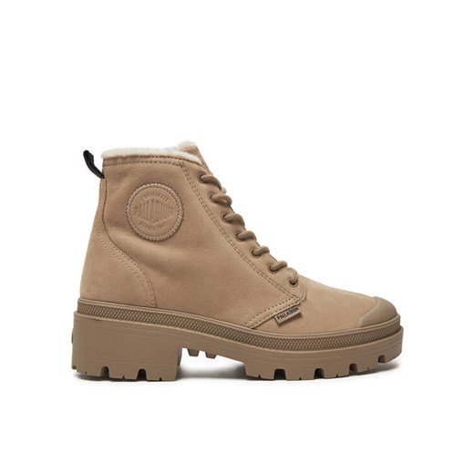 Palladium Trapery Pallabase Nbk Zip Wl 98867-211-M Szary ze sklepu MODIVO w kategorii Workery damskie - zdjęcie 182613779