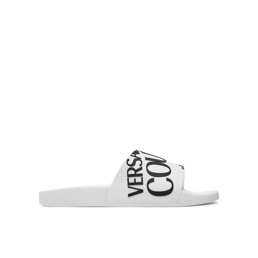 Versace Jeans Couture Klapki 77YA3SQ1 71352 Biały ze sklepu MODIVO w kategorii Klapki męskie - zdjęcie 182613826