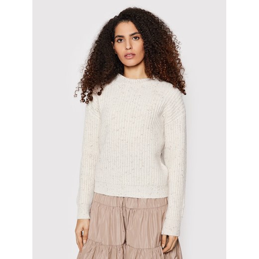 Cappellini Sweter M99249F05 9088C Beżowy Regular Fit ze sklepu MODIVO w kategorii Swetry damskie - zdjęcie 182613828