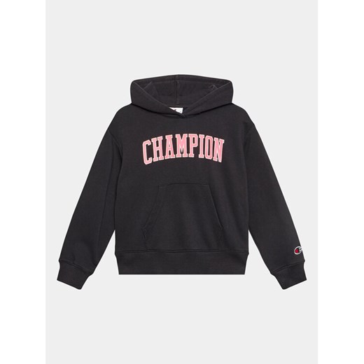 Champion Bluza 404654 Czarny Regular Fit ze sklepu MODIVO w kategorii Bluzy dziewczęce - zdjęcie 182613838