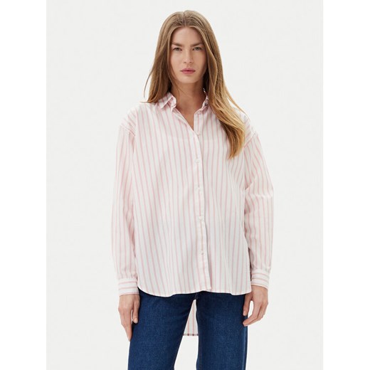 Pepe Jeans Koszula Artemisa PL304975 Różowy Loose Fit ze sklepu MODIVO w kategorii Koszule damskie - zdjęcie 182613885