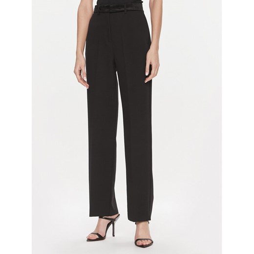 ViCOLO Spodnie materiałowe TR0932 Czarny Straight Fit ze sklepu MODIVO w kategorii Spodnie damskie - zdjęcie 182614016