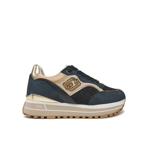 Liu Jo Sneakersy Maxi Wonder 73 BA5015 PX542 Czarny ze sklepu MODIVO w kategorii Buty sportowe damskie - zdjęcie 182614066