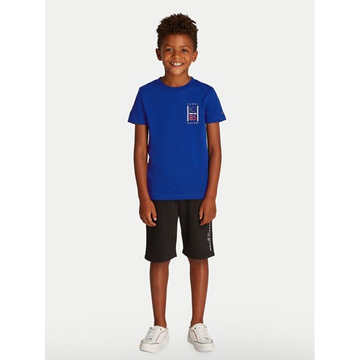 Tommy Hilfiger T-Shirt KB0KB09536 S Niebieski Regular Fit ze sklepu MODIVO w kategorii T-shirty chłopięce - zdjęcie 182614108