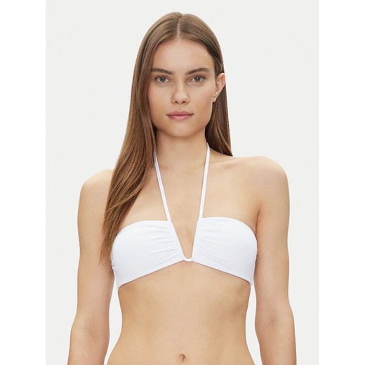 LAUREN RALPH LAUREN Góra od bikini 20401045 Biały ze sklepu MODIVO w kategorii Stroje kąpielowe - zdjęcie 182614156