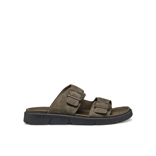Geox Klapki U Xand 2S U46BGA 00032 C3009 Khaki ze sklepu MODIVO w kategorii Klapki męskie - zdjęcie 182614219