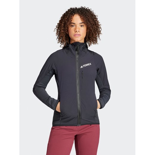 adidas Polar IB1856 Czarny Slim Fit ze sklepu MODIVO w kategorii Bluzy damskie - zdjęcie 182614227