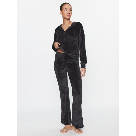 DKNY Piżama YI2922695 Czarny Regular Fit ze sklepu MODIVO w kategorii Piżamy damskie - zdjęcie 182614237