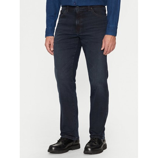 Lee Jeansy Texas 112356792 Granatowy Regular Fit ze sklepu MODIVO w kategorii Jeansy męskie - zdjęcie 182614298