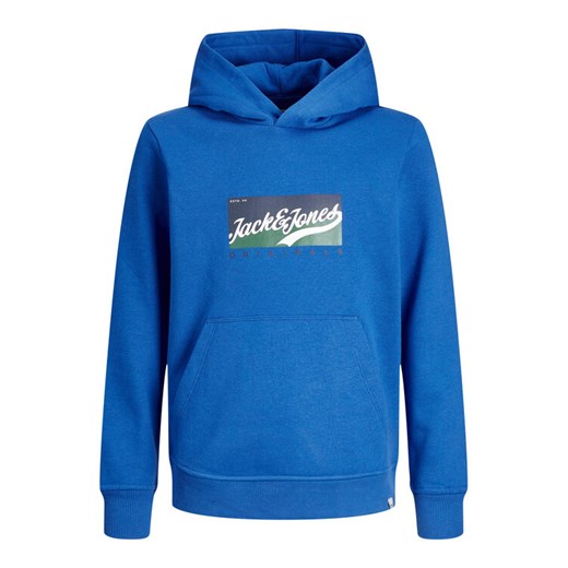Jack&Jones Junior Bluza Becks 12220996 Niebieski Regular Fit ze sklepu MODIVO w kategorii Bluzy chłopięce - zdjęcie 182614325