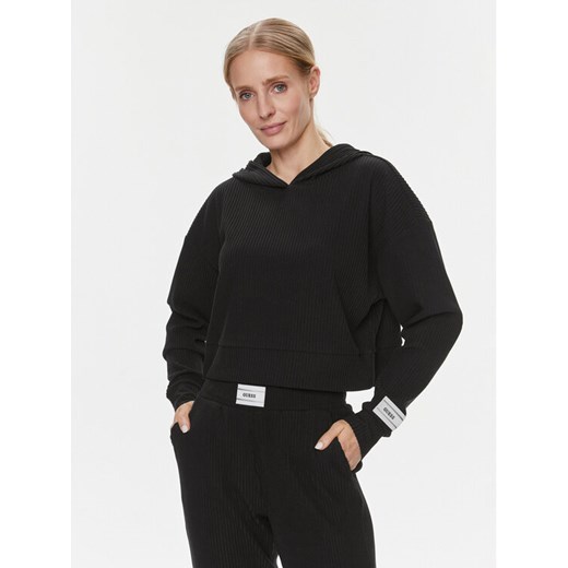 Guess Bluza Aislin V4RQ00 KC2T0 Czarny Regular Fit ze sklepu MODIVO w kategorii Bluzy damskie - zdjęcie 182614375
