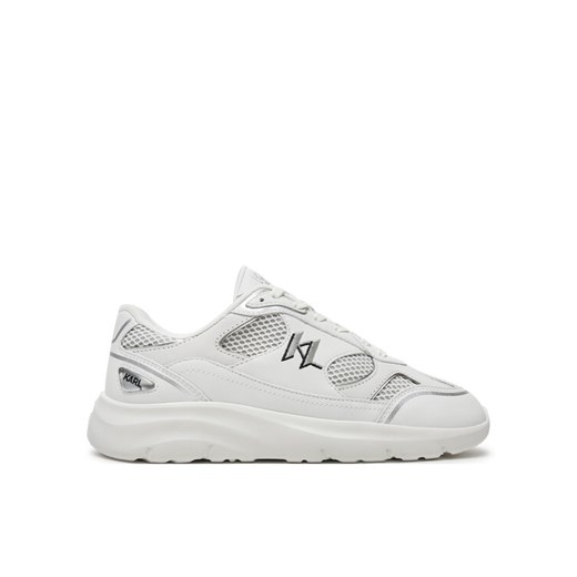KARL LAGERFELD Sneakersy KL63620 Biały ze sklepu MODIVO w kategorii Buty sportowe damskie - zdjęcie 182614429