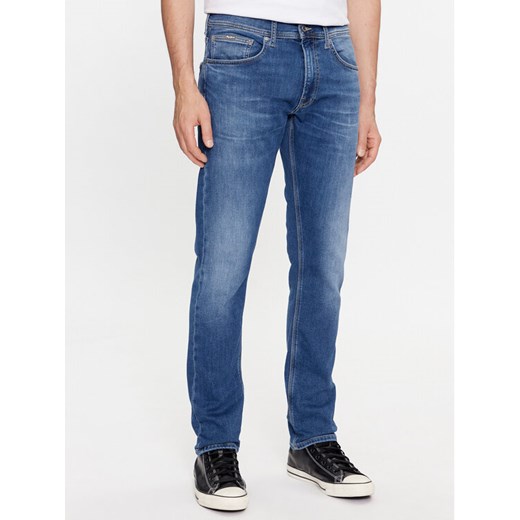 Pepe Jeans Jeansy PM207389 Niebieski Slim Fit Pepe Jeans 38_32 MODIVO