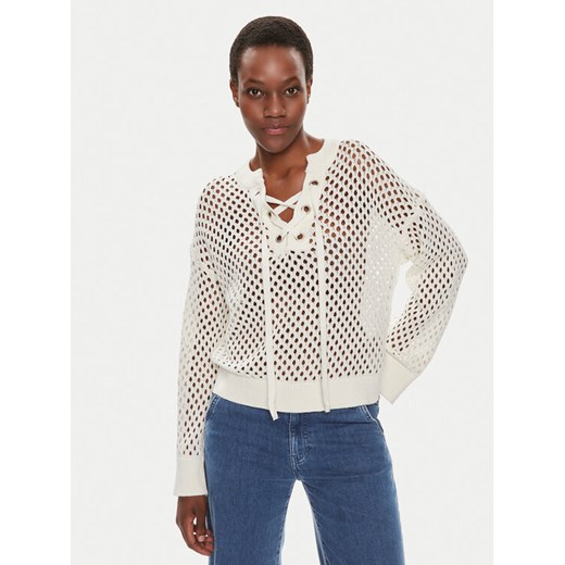 Brave Soul Sweter LK-125HYDRO Écru Straight Fit L MODIVO