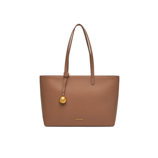 Gino Rossi Torebka RC-19686 Beżowy ze sklepu MODIVO w kategorii Torby Shopper bag - zdjęcie 182614575