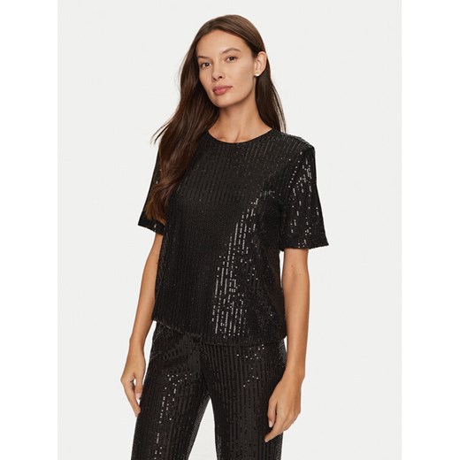 ONLY Bluzka New Goldie 15336591 Czarny Regular Fit ze sklepu MODIVO w kategorii Bluzki damskie - zdjęcie 182614625