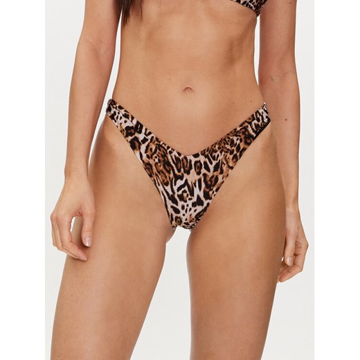 Guess Dół od bikini E4GO17 MC04R Brązowy ze sklepu MODIVO w kategorii Stroje kąpielowe - zdjęcie 182614665