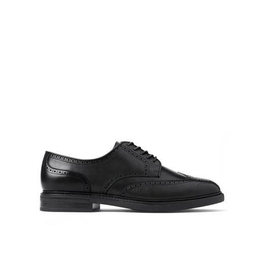 Polo Ralph Lauren Półbuty Asher Wgtip 803955640002 Czarny ze sklepu MODIVO w kategorii Buty eleganckie męskie - zdjęcie 182614707