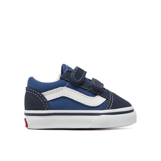 Vans Tenisówki Old Skool V VN000D3YNVY Granatowy ze sklepu MODIVO w kategorii Buty dziecięce - zdjęcie 182614746