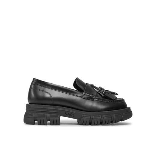 KARL LAGERFELD Loafersy KL43814 Czarny ze sklepu MODIVO w kategorii Półbuty damskie - zdjęcie 182614766