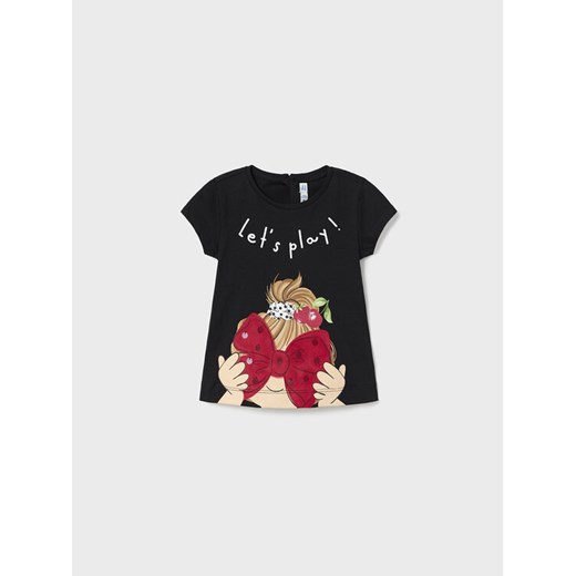 Mayoral T-Shirt 1013 Czarny ze sklepu MODIVO w kategorii Koszulki niemowlęce - zdjęcie 182614868