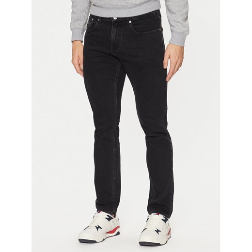 Tommy Jeans Jeansy Scanton DM0DM21135 Czarny Slim Fit ze sklepu MODIVO w kategorii Jeansy męskie - zdjęcie 182614909
