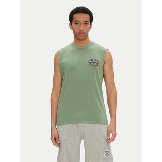 Billabong Tank top EBYZT00305 Zielony Regular Fit ze sklepu MODIVO w kategorii T-shirty męskie - zdjęcie 182614925