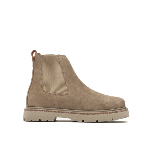 Birkenstock Sztyblety Highwood 1025737 Beżowy ze sklepu MODIVO w kategorii Botki - zdjęcie 182614929