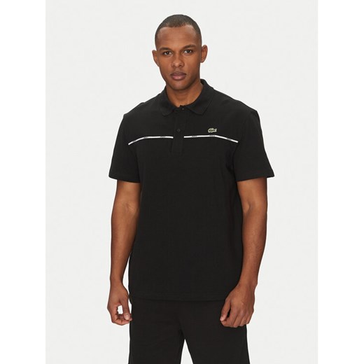 Lacoste Polo PH9863 Czarny Regular Fit ze sklepu MODIVO w kategorii T-shirty męskie - zdjęcie 182614935