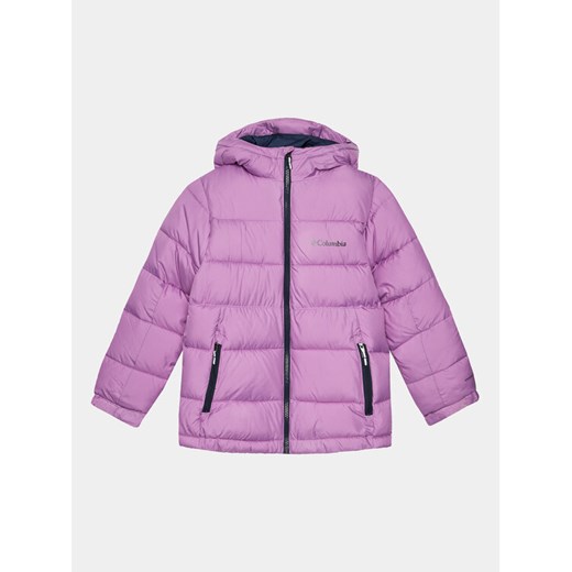 Columbia Kurtka zimowa Pike Lake™ II Hooded Jacket Fioletowy Regular Fit ze sklepu MODIVO w kategorii Kurtki dziewczęce - zdjęcie 182614949