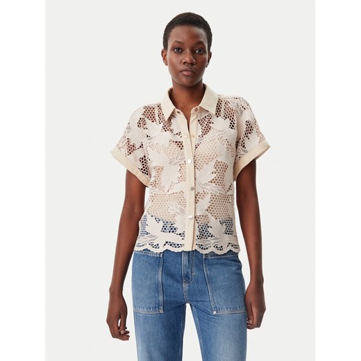 Lola Casademunt by Maite Koszula MS2515008 Écru Relaxed Fit ze sklepu MODIVO w kategorii Koszule damskie - zdjęcie 182614956