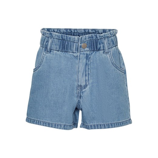 Vero Moda Girl Spodnie materiałowe 10286434 Niebieski Straight Fit ze sklepu MODIVO w kategorii Spodenki dziewczęce - zdjęcie 182614975