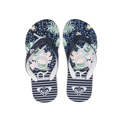 Roxy Japonki ARGL100279 Granatowy ze sklepu MODIVO w kategorii Klapki dziecięce - zdjęcie 182615039